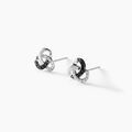 Boucles d'oreille sur Grenoble : Histoire d'Or Boucles D'oreilles Puces Constellation Or Blanc Diamant