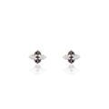Boucles d'oreille sur Grenoble : Histoire d'Or Boucles D'oreilles Pendantes Enid Or Blanc Diamant