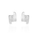 Boucles d'oreille sur Grenoble : Histoire d'Or Boucles D'oreilles Puces Dolene Or Blanc Diamant