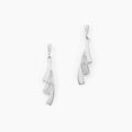 Boucles d'oreille sur Grenoble : Histoire d'Or Boucles D'oreilles Pendantes Ainhoa Or Blanc Diamant