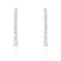 Boucles d'oreille sur Grenoble : Histoire d'Or Boucles D'oreilles Puces Riviera Or Blanc Diamant