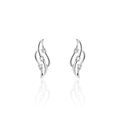 Boucles d'oreille sur Grenoble : Histoire d'Or Boucles D'oreilles Puces Marnie Or Blanc Diamant