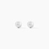 Histoire d'Or Boucles D'oreilles Puces Fidelia Boule Or Blanc