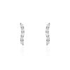 Histoire d'Or Boucles D'oreilles Puces Dahina Or Blanc Oxyde De Zirconium