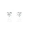Histoire d'Or Boucles D'oreilles Puces Or Blanc Salona Oxyde De Zirconium