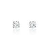 Histoire d'Or Boucles D'oreilles Puces Or Blanc Katherina Oxyde De Zirconium