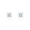 Histoire d'Or Boucles D'oreilles Puces Or Blanc Katherina Oxyde De Zirconium