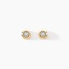 Histoire d'Or Boucles D'oreilles Puces Fatiana Or Jaune Diamant
