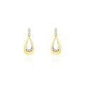 Boucles d'oreille sur Grenoble : Histoire d'Or Boucles D'oreilles Puces Nirmala Or Jaune Diamant