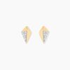 Histoire d'Or Boucles D'oreilles Puces Lizia Or Jaune Diamant