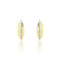Boucles d'oreille sur Grenoble : Histoire d'Or Boucles D'oreilles Puces Paola Or Jaune Diamant