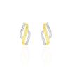 Histoire d'Or Boucles D'oreilles Puces Bathilde Or Jaune Diamant