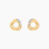 Histoire d'Or Boucles D'oreilles Puces Syrena Or Jaune Diamant