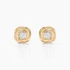 Histoire d'Or Boucles D'oreilles Puces Or Jaune Urlanie Diamants