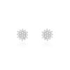 Histoire d'Or Boucles D'oreilles Puces Caliopee Or Jaune Diamant