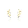 Histoire d'Or Boucles D'oreilles Puces Palmiro Or Jaune Diamant