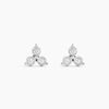 Histoire d'Or Boucles D'oreilles Puces Kam Or Jaune Diamant