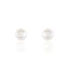 Histoire d'Or Boucles D'oreilles Puces Akoya Or Jaune Perle De Culture D'akoya