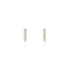 Histoire d'Or Boucles D'oreilles Puces Edme Barrettes Or Jaune Strass