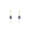 Histoire d'Or Boucles D'oreilles Pendantes Doorsie Or Jaune Saphir Et Diamant
