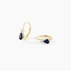 Histoire d'Or Boucles D'oreilles Pendantes Blossom Saphir