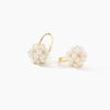 Histoire d'Or Boucles D'oreilles Adon Semi-baroques Or Jaune Perle De Culture
