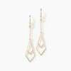 Histoire d'Or Boucles D'oreilles Pendantes Swanny Or Jaune