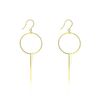 Histoire d'Or Boucles D'oreilles Pendantes Solaire Or Jaune