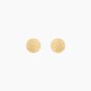 Histoire d'Or Boucles D'oreilles Puces Fidelia Boule Sablee Or Jaune