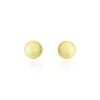 Histoire d'Or Boucles D'oreilles Puces Fidelia Boule Sablee Or Jaune