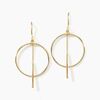 Histoire d'Or Boucles D'oreilles Pendantes Tila Or Jaune