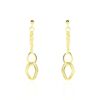 Histoire d'Or Boucles D'oreilles Pendantes Blinda Or Jaune