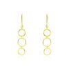 Histoire d'Or Boucles D'oreilles Pendantes Or Jaune Isabela