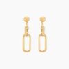 Histoire d'Or Boucles D'oreilles Pendantes Escape Or Jaune