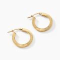 Boucles d'oreille sur Grenoble : Histoire d'Or Cr&eacute;oles Zackary Or Jaune