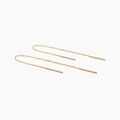 Boucles d'oreille sur Grenoble : Histoire d'Or Boucles D'oreilles Pendantes Chloee Or Jaune