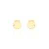 Histoire d'Or Boucles D'oreilles Puces Franzine Coquillage Or Jaune