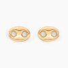 Histoire d'Or Boucles D'oreilles Puces Cara Grain De Cafe Or Jaune
