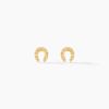Histoire d'Or Boucles D'oreilles Puces Evanne Cheval Or Jaune