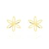 Histoire d'Or Boucles D'oreilles Puces Fadia Fleur Or Jaune