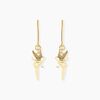 Histoire d'Or Boucles D'oreilles Pendantes Fee Or Jaune