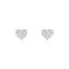 Histoire d'Or Boucles D'oreilles Puces Or Jaune Ianuaria Cristal