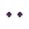 Histoire d'Or Boucles D'oreilles Puces Or Jaune Oxyde De Zirconium