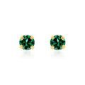 Histoire d'Or Boucles D'oreilles Puces Or Jaune Oxyde De Zirconium