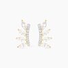 Histoire d'Or Boucles D'oreilles Puces Sparkle Or Jaune Oxyde De Zirconium