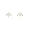 Histoire d'Or Boucles D'oreilles Puces Margret Or Jaune Oxyde De Zirconium