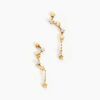 Histoire d'Or Boucles D'oreilles Pendantes Orion Or Jaune Oxyde De Zirconium