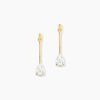 Histoire d'Or Boucles D'oreilles Pendantes Goutte Or Jaune Oxyde De Zirconium
