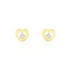 Histoire d'Or Boucles D'oreilles Puces Dolly Or Jaune Oxyde De Zirconium