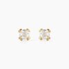 Histoire d'Or Boucles D'oreilles Puces Doreen Carre Or Jaune Oxyde De Zirconium
